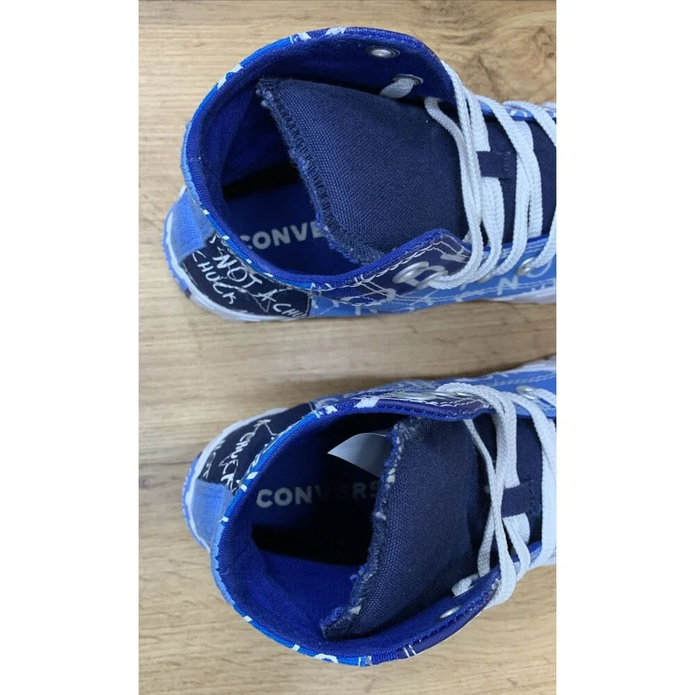 Converse Kids UNT1TL3D Hi Sneakers NOT A CHUCK 272575C University Blue Size 6